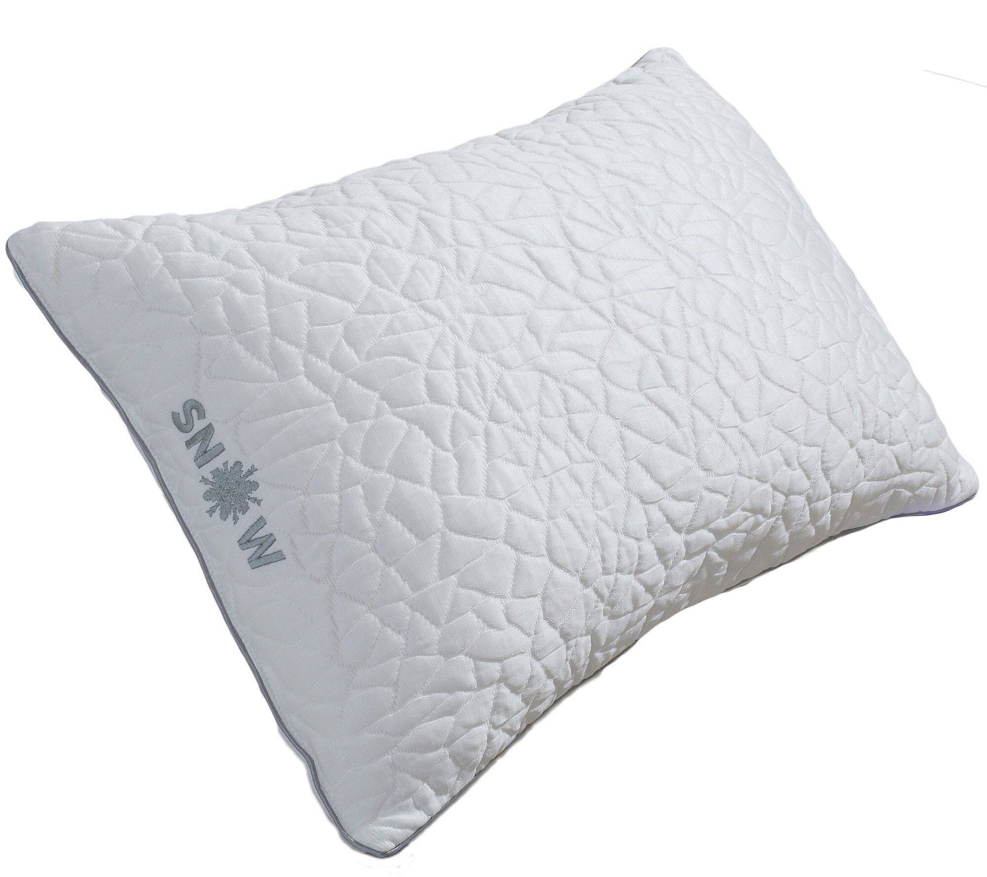 Protect a Bed Pillow Microfiber With Pocket Springs Soft Medium Firm Zefiro 