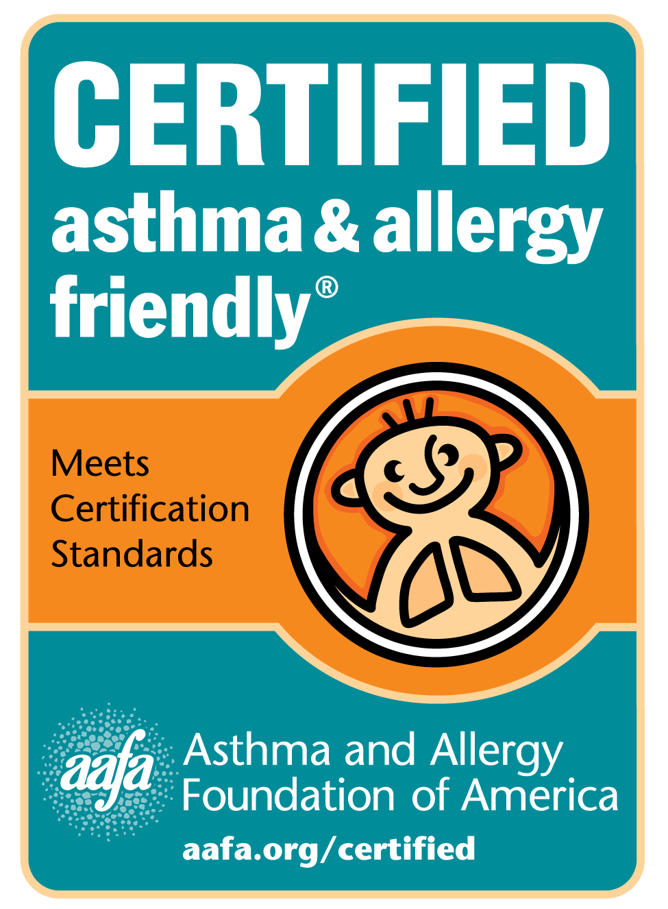 Certified Asthma & Allergy Friendly Logo