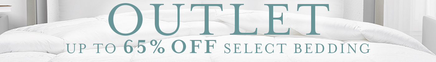 Outlet Sale - Up to 65% Off Select Bedding